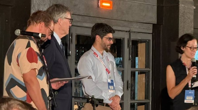 Cristiano Carvalho recebeu o Peggy and Richard Musgrave Prize